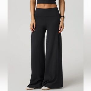 Vuori Halo Easy Wideleg Pant Short M Black